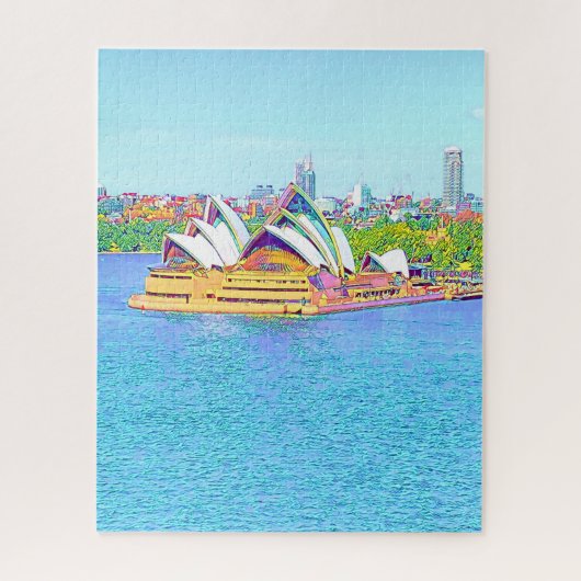 Opera House Sydney Hafen Wasserblick Jigsaw Puzzl Puzzle (Vertikal)