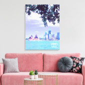 Opera House Sydney Harbour Blick aufs Wasser Leinwanddruck (Insitu (Wohnzimmer))