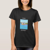 Opera House Sydney Harbour mit Blick auf das Wasse T-Shirt (Vorderseite)