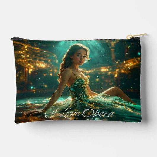 OPERA - I LOVE OPERA ZUBEHÖRTASCHE (Rückseite)