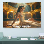 OPERA - ICH LIEBE OPER BANNER (Messe)