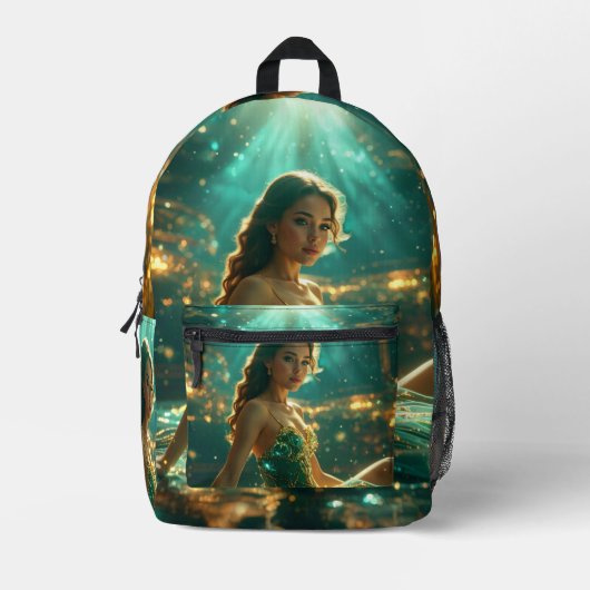 OPERA - ICH LIEBE OPER BEDRUCKTER RUCKSACK (Vorderseite)