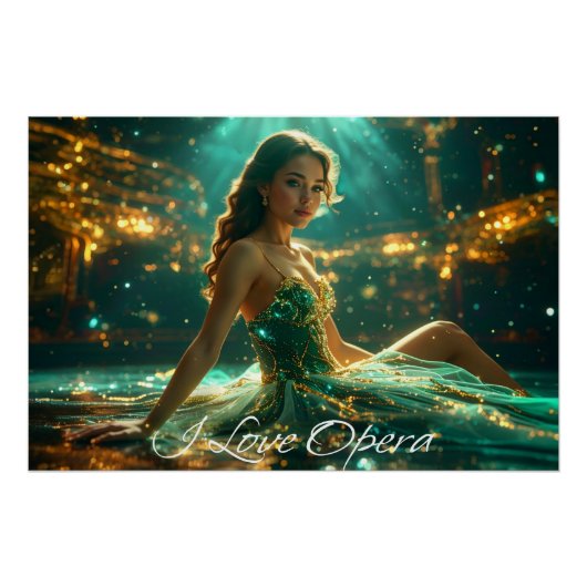 OPERA - ICH LIEBE OPER POSTER (Vorderseite)