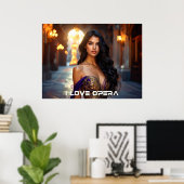 OPERA - ICH LIEBE OPER POSTER (Heimbüro)