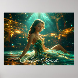 OPERA - ICH LIEBE OPER POSTER