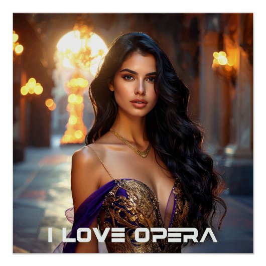 OPERA - ICH LIEBE OPER POSTER (Vorderseite)