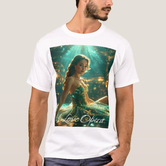 OPERA - ICH LIEBE OPER T-Shirt (Vorderseite)