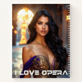 OPERA - ICH LIEBE OPERA NOTIZBLOCK (Rückseite)