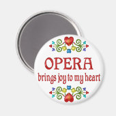 Opera Joy Magnet (Vorderseite/Rückseite)