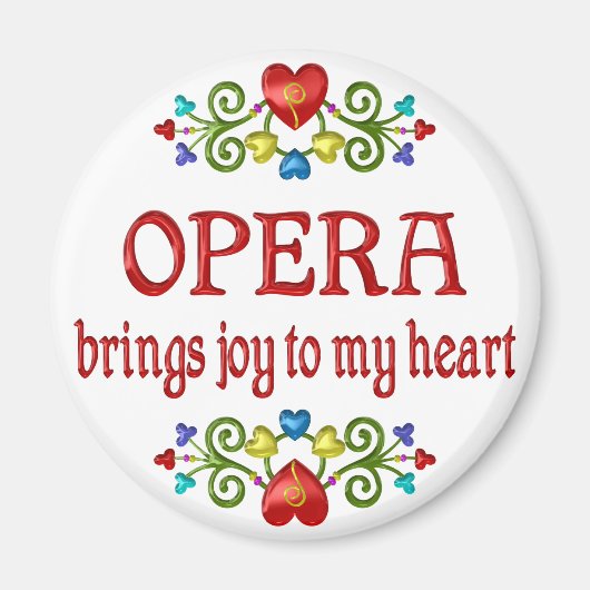 Opera Joy Magnet (Vorne)