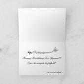 Opera Kitty Geburtstagskarte Karte (Innenseite)