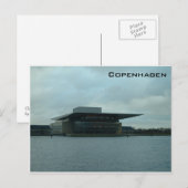 Opera - Kopengagen Postkarte (Vorne/Hinten)