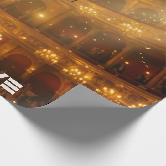 OPERA LOVE GESCHENKPAPIER (Ecke)