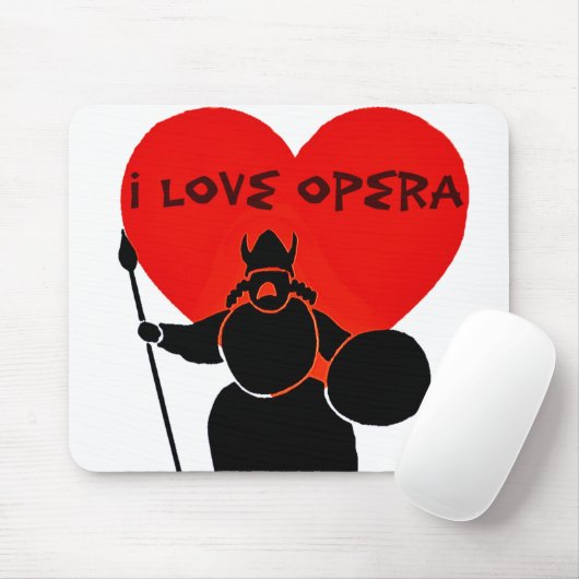 Opera Lover_ Mousepad (Mit Mouse)