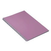 Opera Mauve Classy Color Design Notizblock (Rechte Seite)