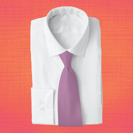 Opera Mauve Solid Color Krawatte