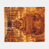 Opera National de Paris Garnier in Frankreich Fleecedecke (Vorderseite (Horizontal))