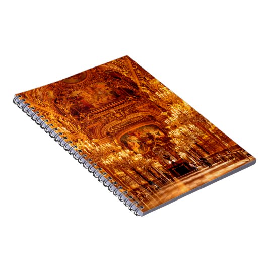 Opera National de Paris Garnier in Frankreich Notizblock (Rechte Seite)