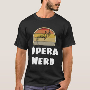 Opera Nerd Choir Acapella Karaoke Sängerin Gif T-Shirt