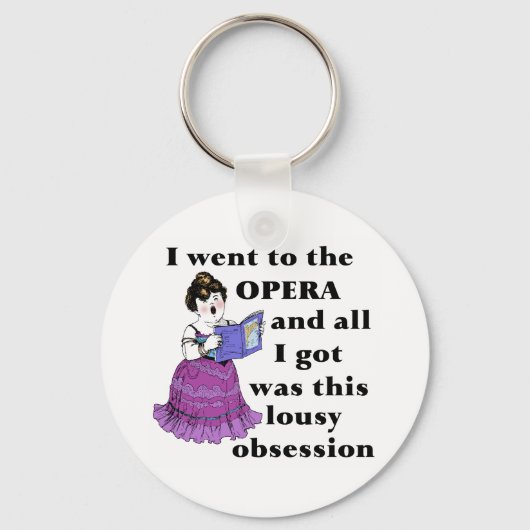 Opera Obsession Schlüsselanhänger (Vorderseite)