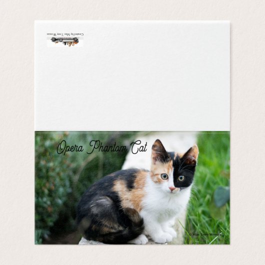 Opera Phantom Cat (Außenseite Aufgefaltet)