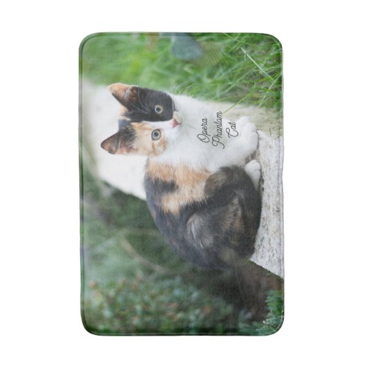 Opera Phantom Cat Badematte (Vorderseite Vertikal)