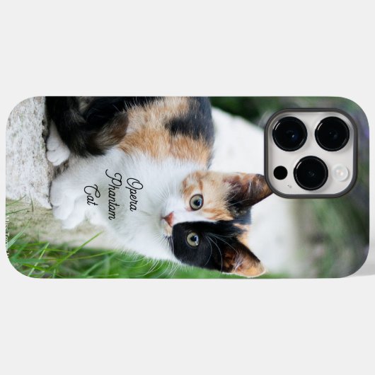 Opera Phantom Cat Case-Mate iPhone Hülle (Rückseite (Horizontal))