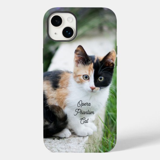 Opera Phantom Cat Case-Mate iPhone Hülle (Rückseite)