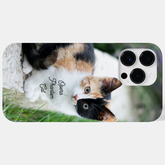 Opera Phantom Cat Case-Mate iPhone Hülle (Rückseite (Horizontal))