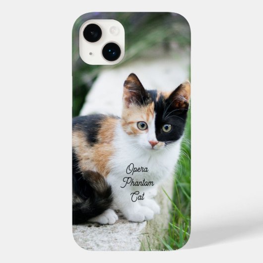 Opera Phantom Cat Case-Mate iPhone Hülle (Rückseite)