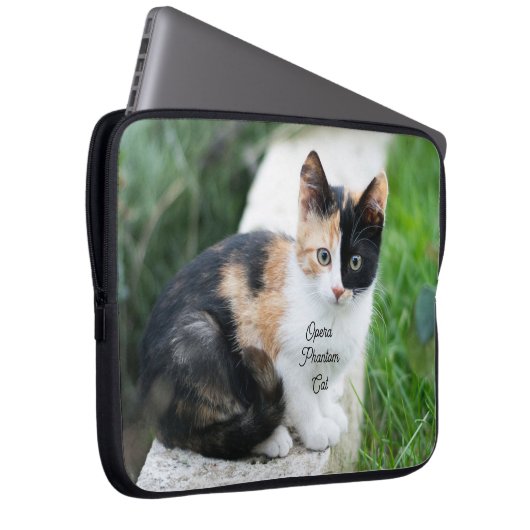 Opera Phantom Cat Electronics Bag Laptopschutzhülle (Vorne Rechts)