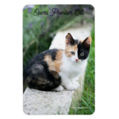 Opera Phantom Cat Magnet (Vertikal)