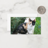 Opera Phantom Cat Mitteilungskarte (Vorderseite/Rückseite Beispiel)