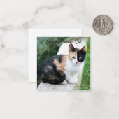 Opera Phantom Cat Mitteilungskarte (Vorderseite/Rückseite Beispiel)