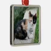 Opera Phantom Cat Ornament Aus Metall (Rechts)
