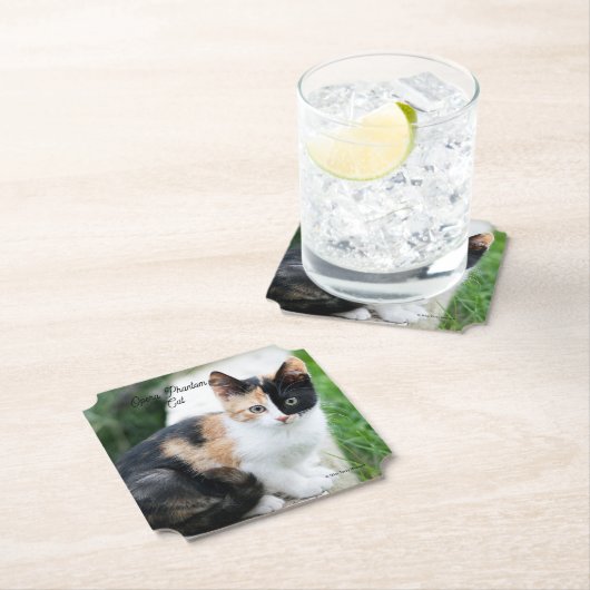 Opera Phantom Cat Untersetzer (Vor Ort)