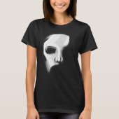 Opera Phantom Mask Halloween T-Shirt (Vorderseite)