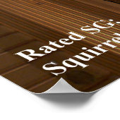 Opera Phantom Squirrel Poster (Ecke)