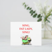 OPERA POSTKARTE (Stehend Vorderseite)