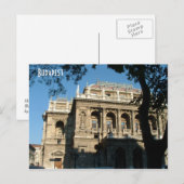 Opera Postkarte (Vorne/Hinten)