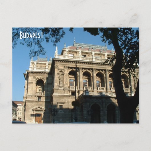 Opera Postkarte (Vorderseite)