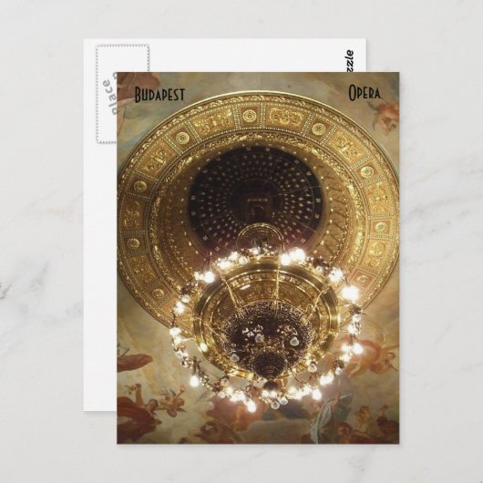 Opera Postkarte (Vorne/Hinten)