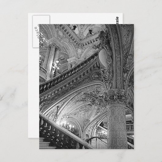 Opera Postkarte (Vorne/Hinten)