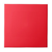 Opera Red Solid Color Fliese (Vorderseite)