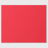 Opera Red Solid Color Geschenkpapier (Flach)