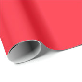 Opera Red Solid Color Geschenkpapier (Rolleneckpunkt)