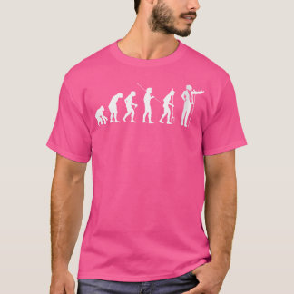 Opera-Sängerin Evolution T-Shirt