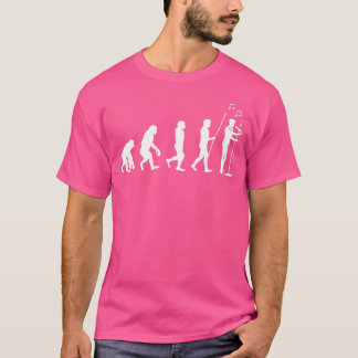 Opera Singer Evolution Musiker Gesang Experte Mus T-Shirt