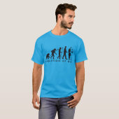 Opera singer evolution of man T-Shirt (Vorne ganz)