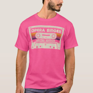 Opera Singer Job Titel Vintag Karriere T-Shirt